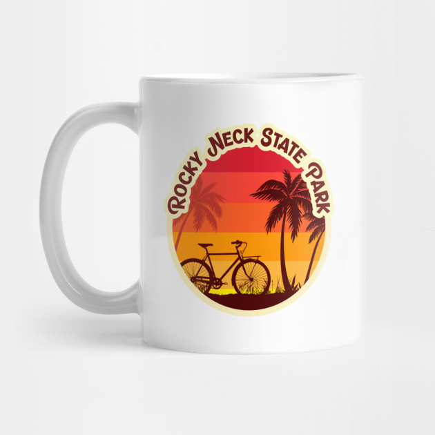 Rocky Neck State Park Sunshine in a Beach with a Lonely Palm Tree and